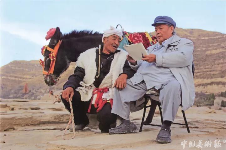 刘文西画陕北老乡 .jpg meishubao/2017120710435757437.jpg