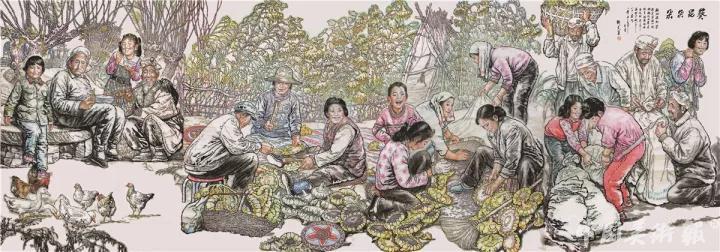 刘文西 葵花朵朵 .jpg meishubao/2017120710491624369.jpg